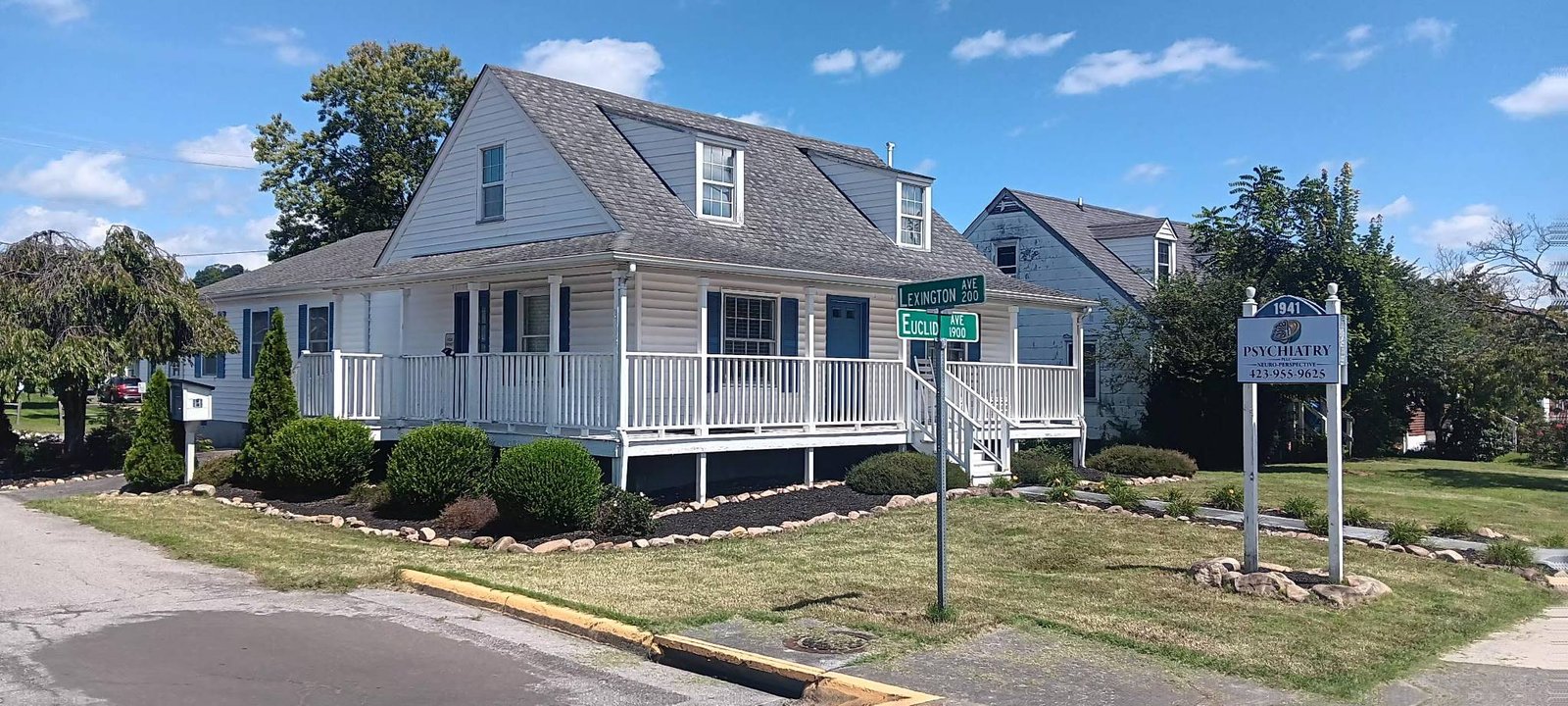 Neuro-Perspective office at 1941 Euclid Avenue, Bristol, VA